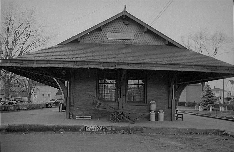 Old train station Freehold, New Jersey Architecture as