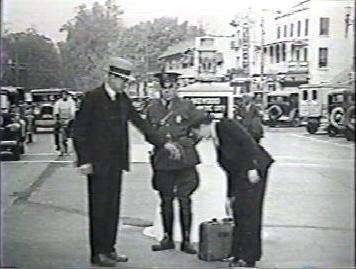 Officer Clancy and Mayor Runyon (L)